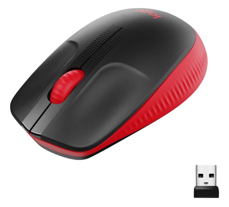 LOGITECH Maus Kabellos 910-005908 Rot