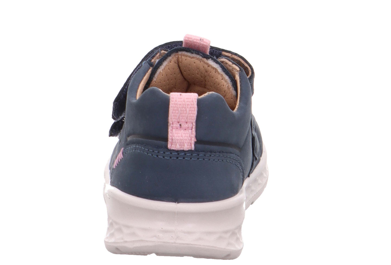 BREEZE - Blau/Rosa Sneaker low mit Klettverschluss