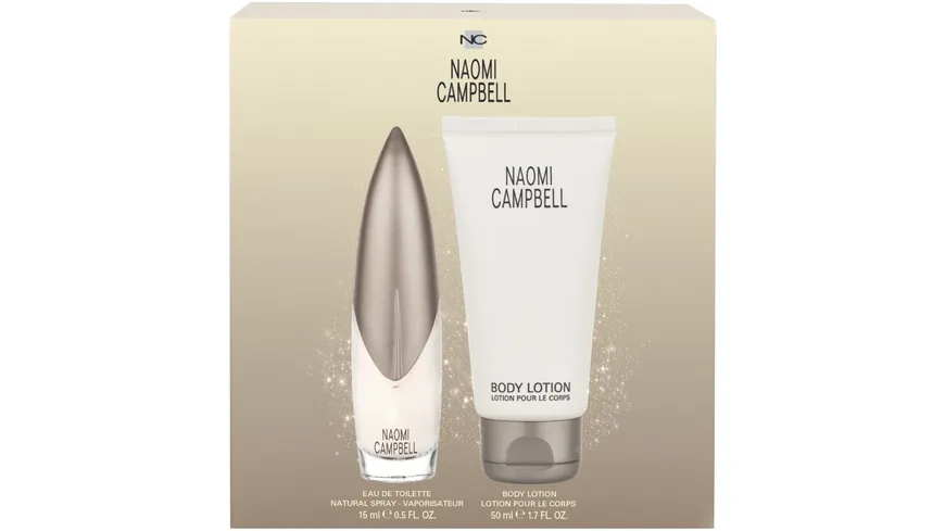NAOMI CAMPBELL Eau de Toilette & Body Lotion Geschenkpackung