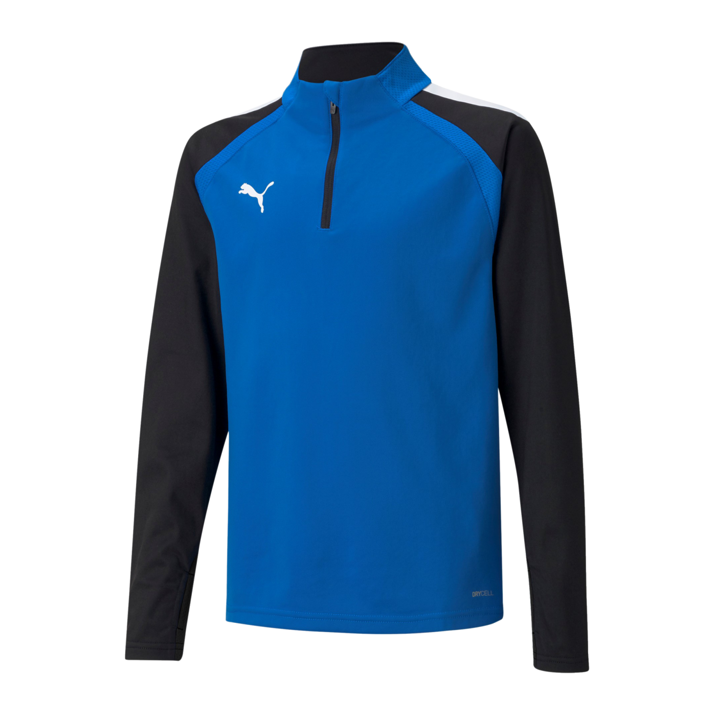 PUMA teamLIGA HalfZip Sweatshirt Kids Blau F02
