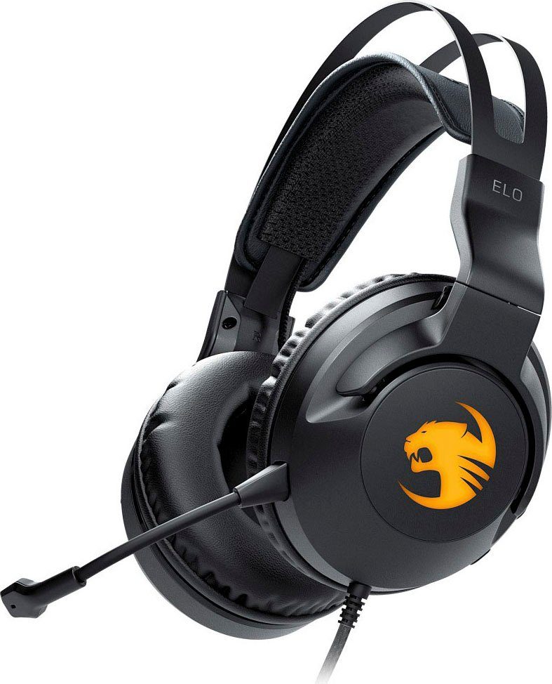 ROCCAT Elo 7.1 USB - Surround-Sound RGB PC Gaming-Headset (Mikrofon abnehmbar, Rauschunterdrückung)
