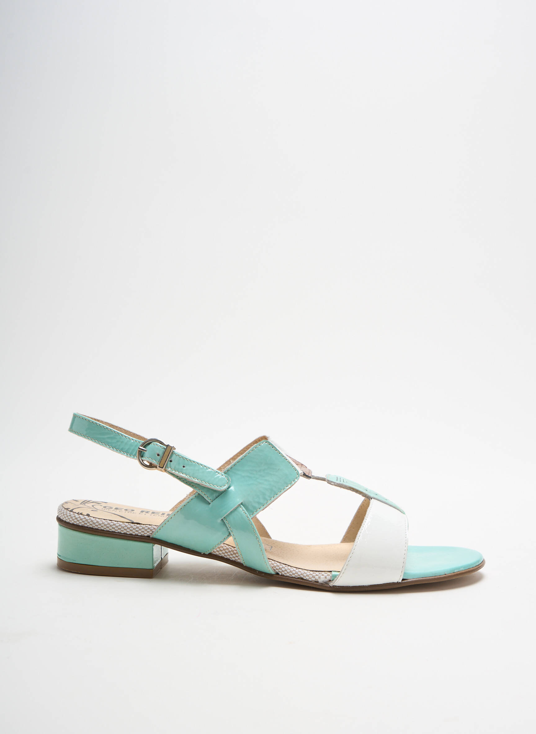 Geo Reino Sandales Nu Pieds Femme couleur bleu
