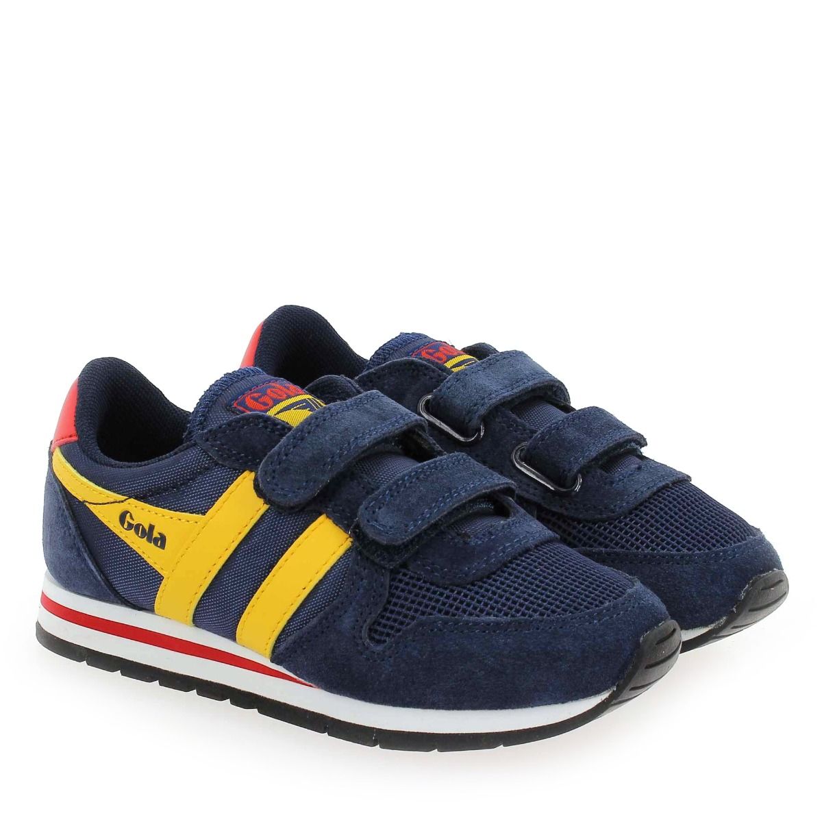 Gola  DAYTONA VELCRO CKA159 - Marine Jaune