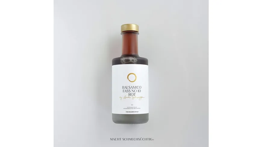 THE GOLDEN CIRCLE Balsamico Fass No. 10 Rot by Andi Schweiger 250 ml