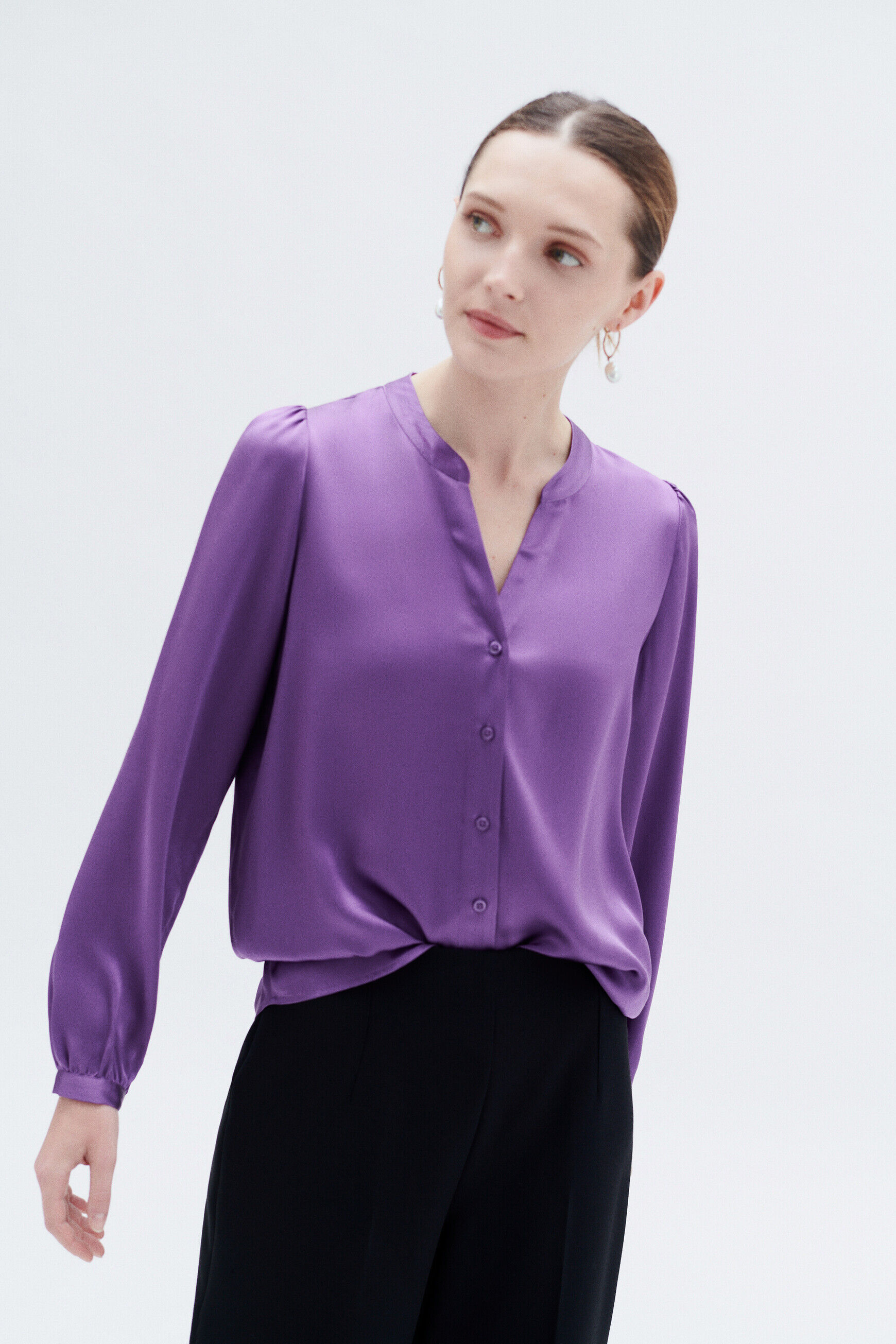 Chemise dixon1 parme femme