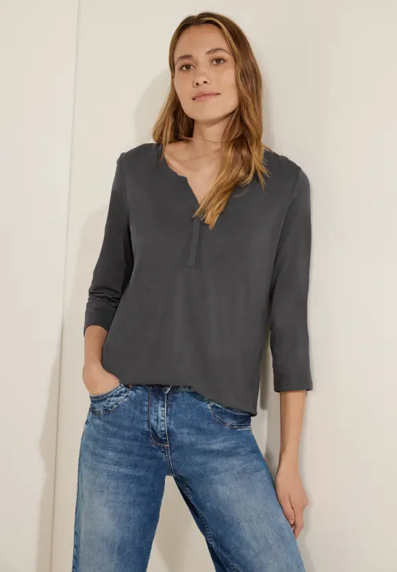 CECIL Tunikashirt in Unifarbe
