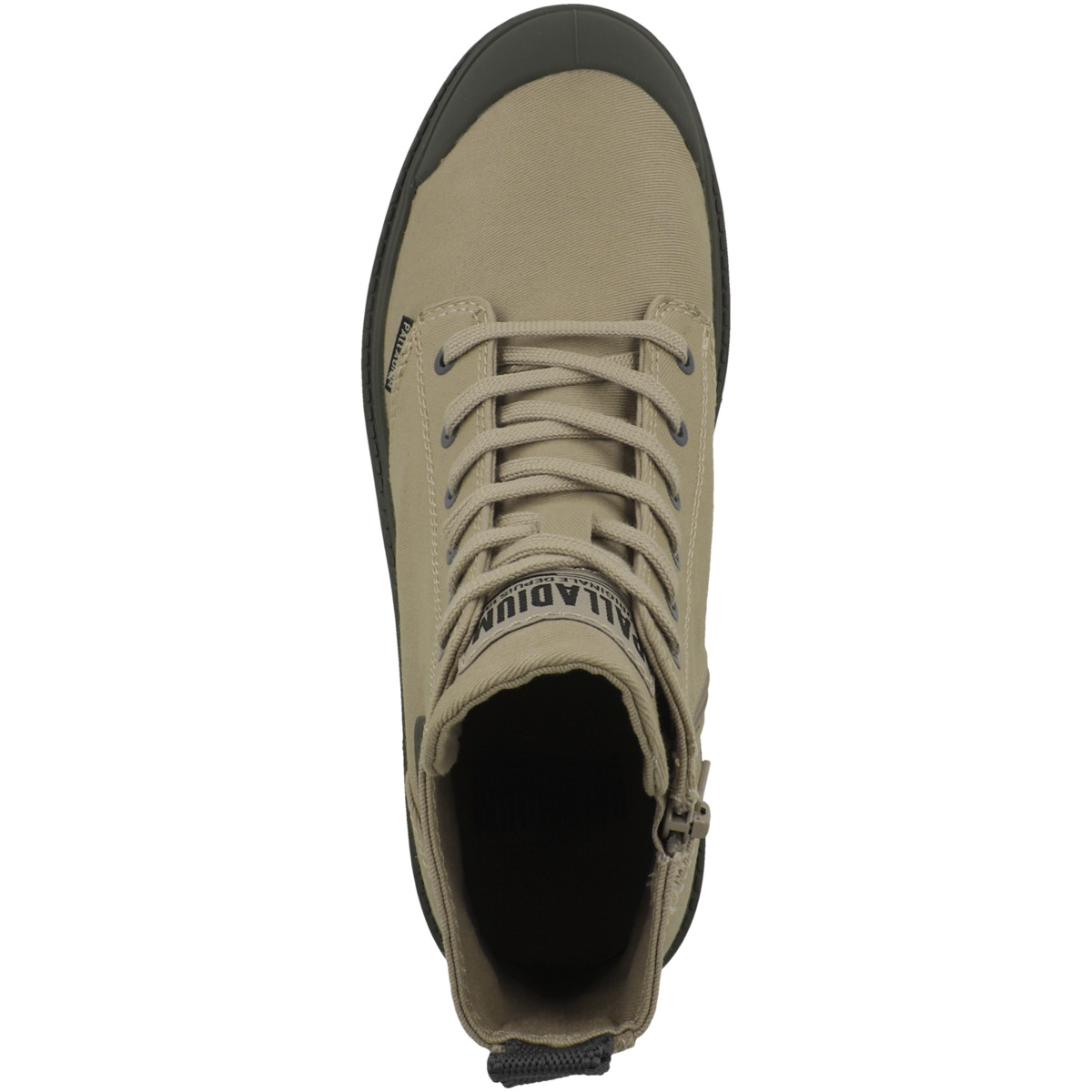 Palladium Pallabase Twill Schnürboots beige