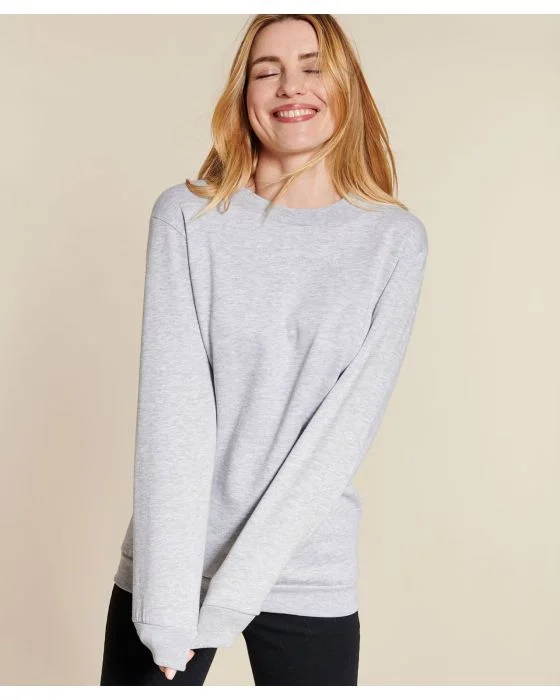 Sweat-shirt molleton douillet