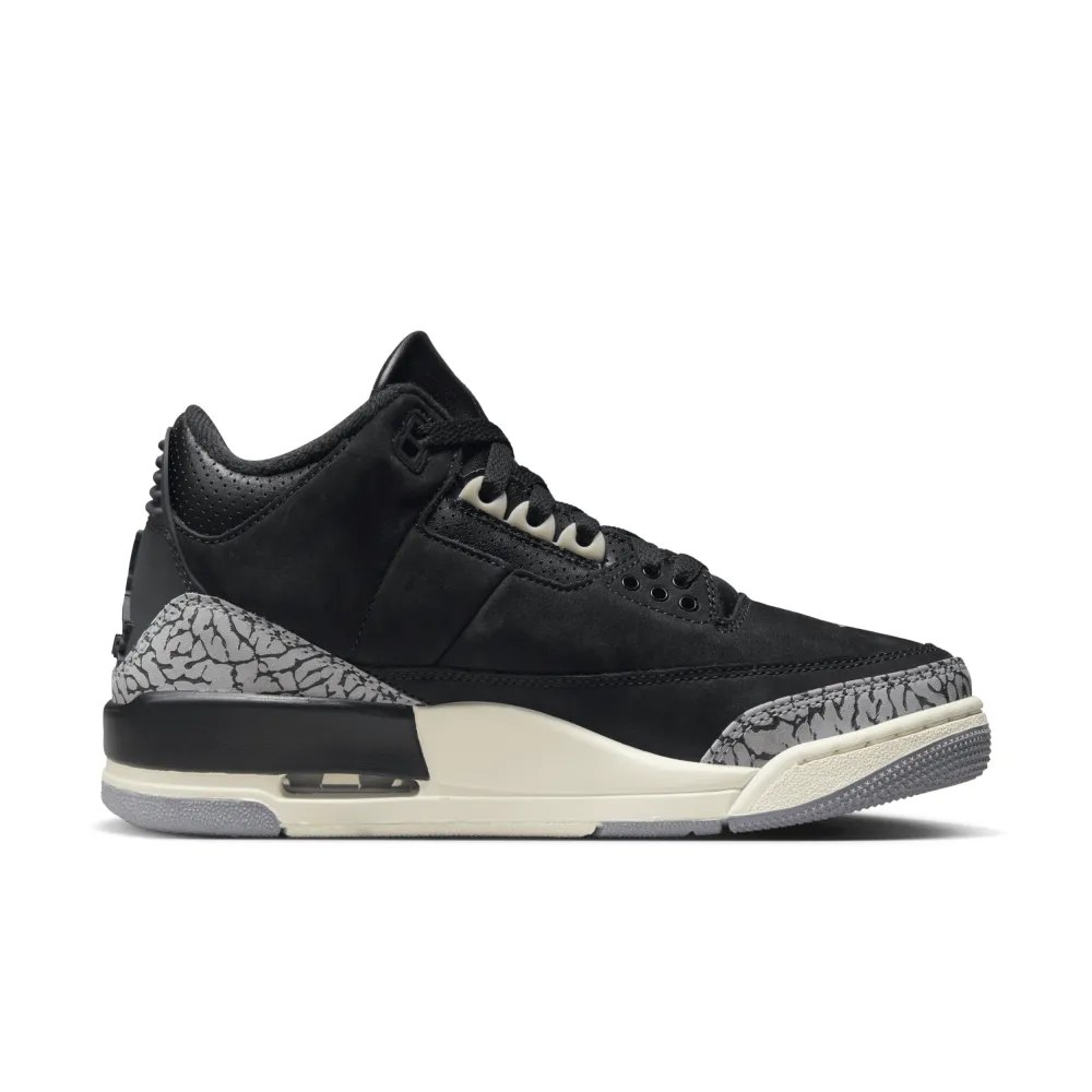 NIKE JORDAN 3 WMNS Off Noir CK9246-001 / schwarz