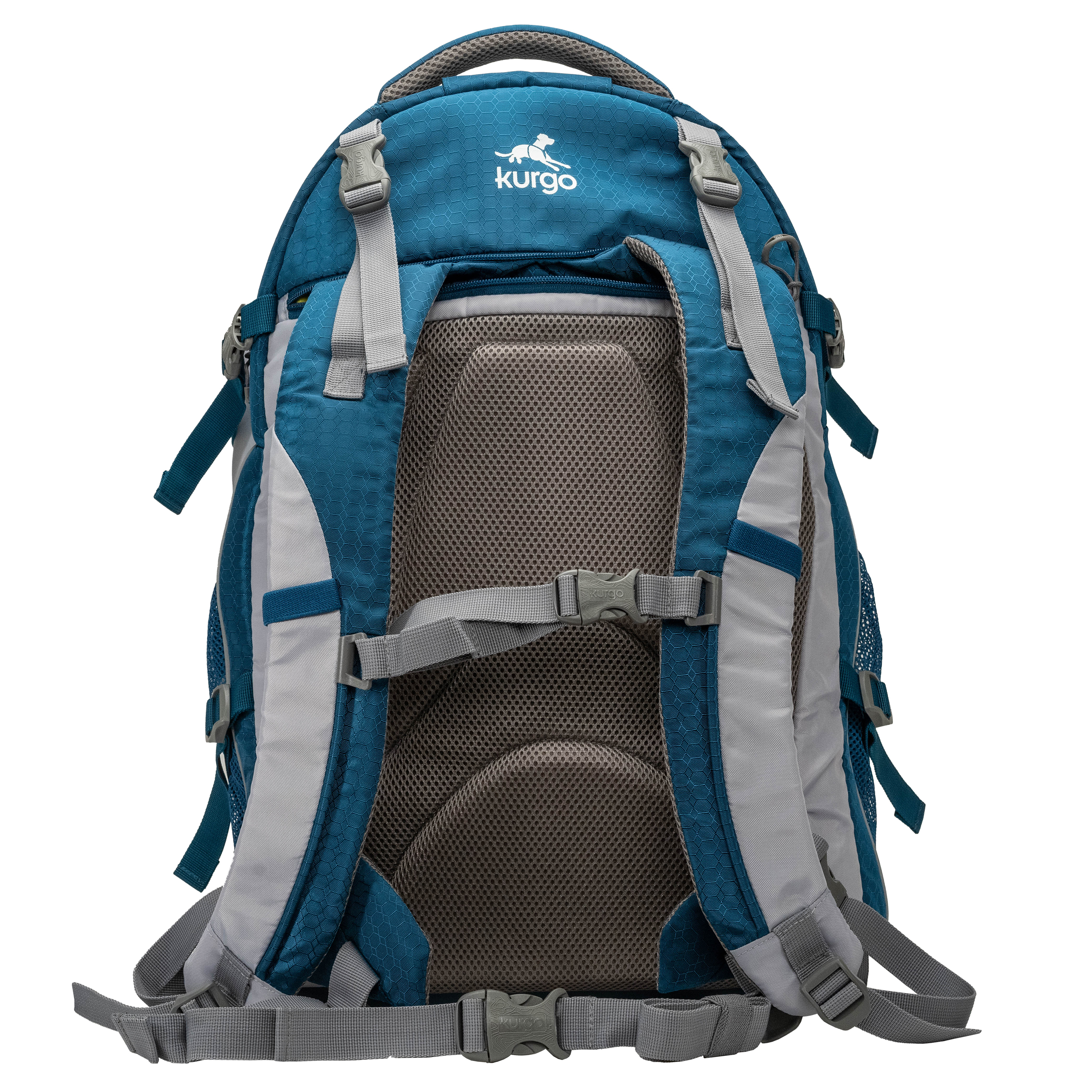 Kurgo Tragetaschen Kurgo Hunderucksack G-Train blau/ türkis/ grau
