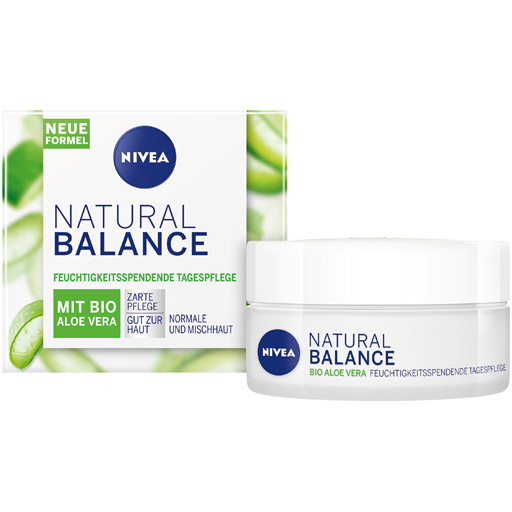NIVEA NATURAL BALANCE feuchtigkeitssp.Tagespflege  50 ml  Tagescreme