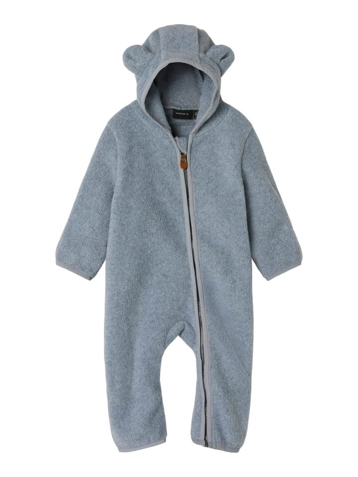 name it Fleeceoverall NBNMEEKO SUIT SOLID in grey melange günstig kaufen