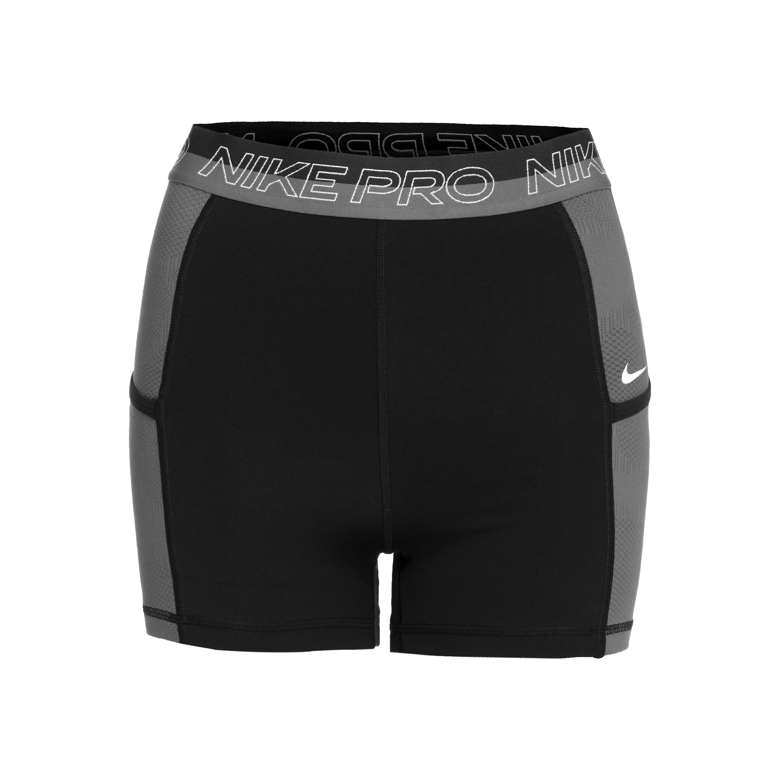 Dri-Fit Performance 3in Ballshort Damen - Schwarz, Grau