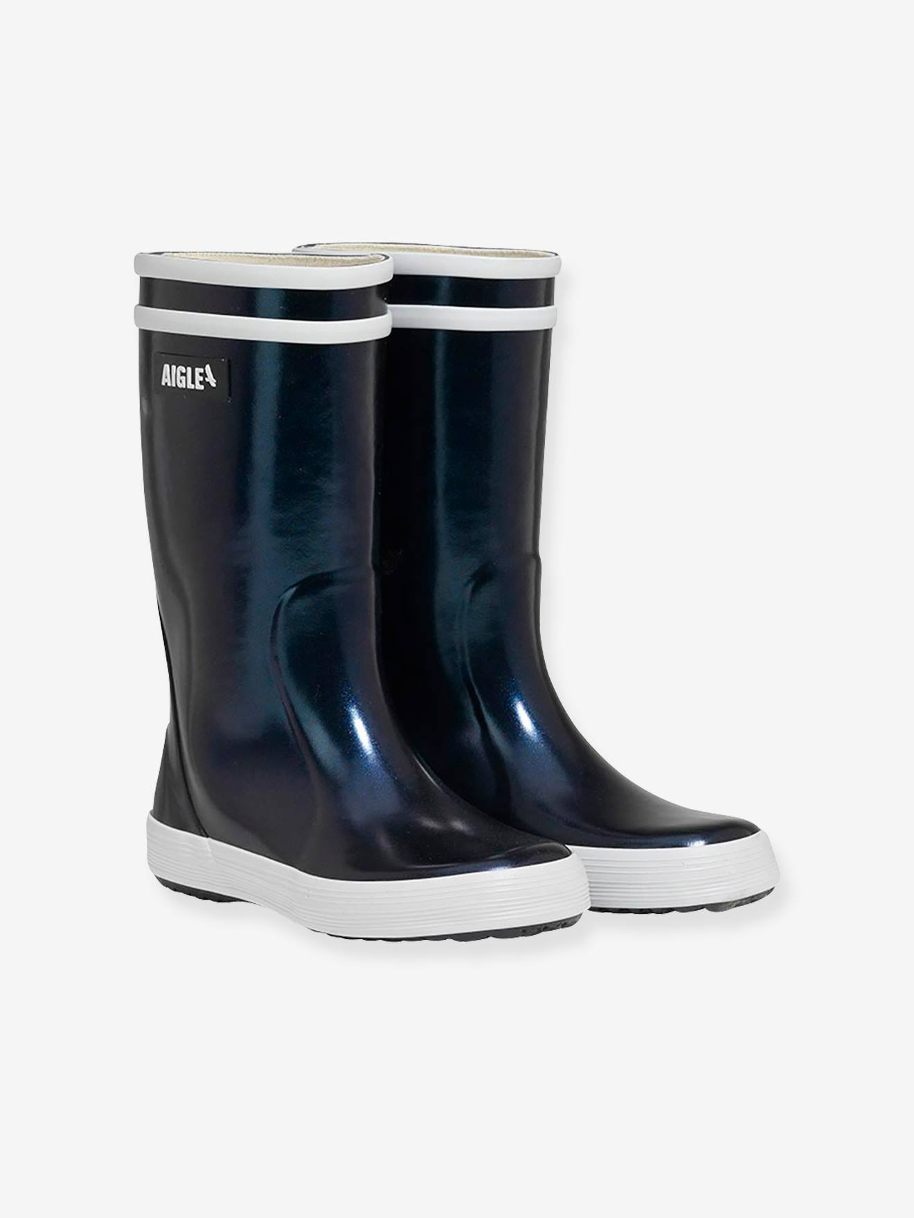 Bottes de pluie enfant Lolly Irrise 2 AIGLE® bleu électrique