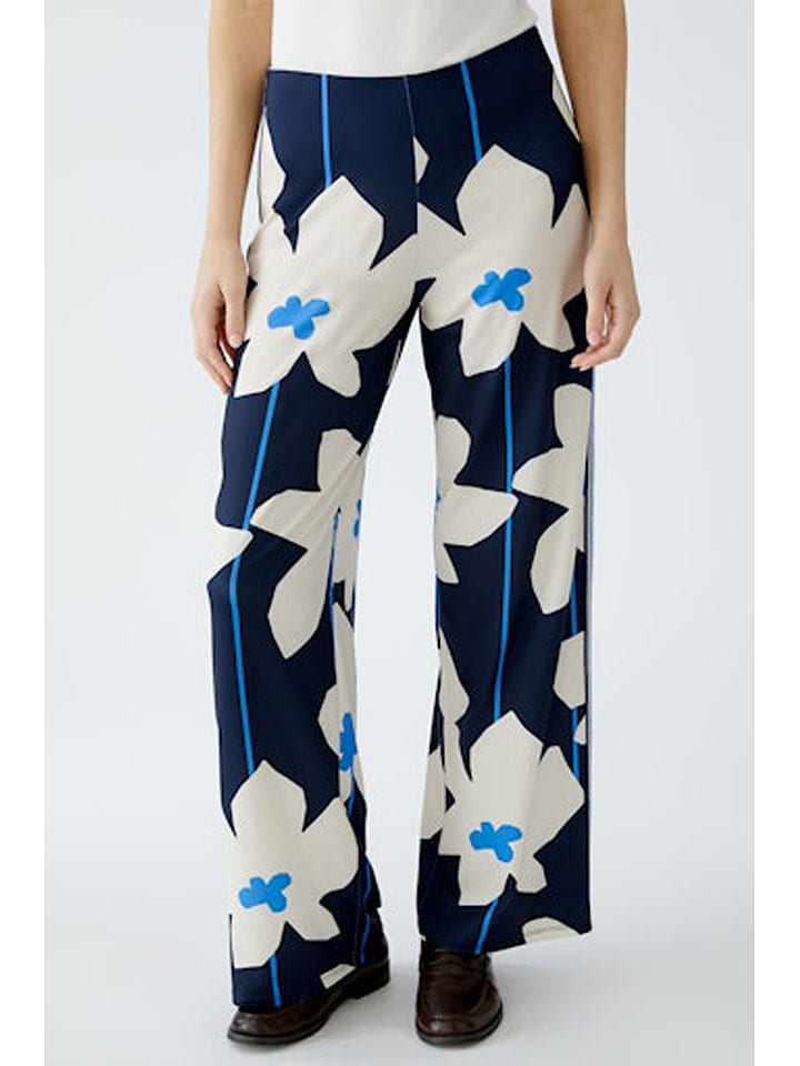 Oui Hose in Dunkelblau günstig kaufen