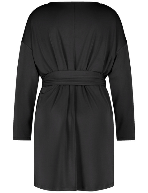 Edles Longshirt mit Bindegürtel