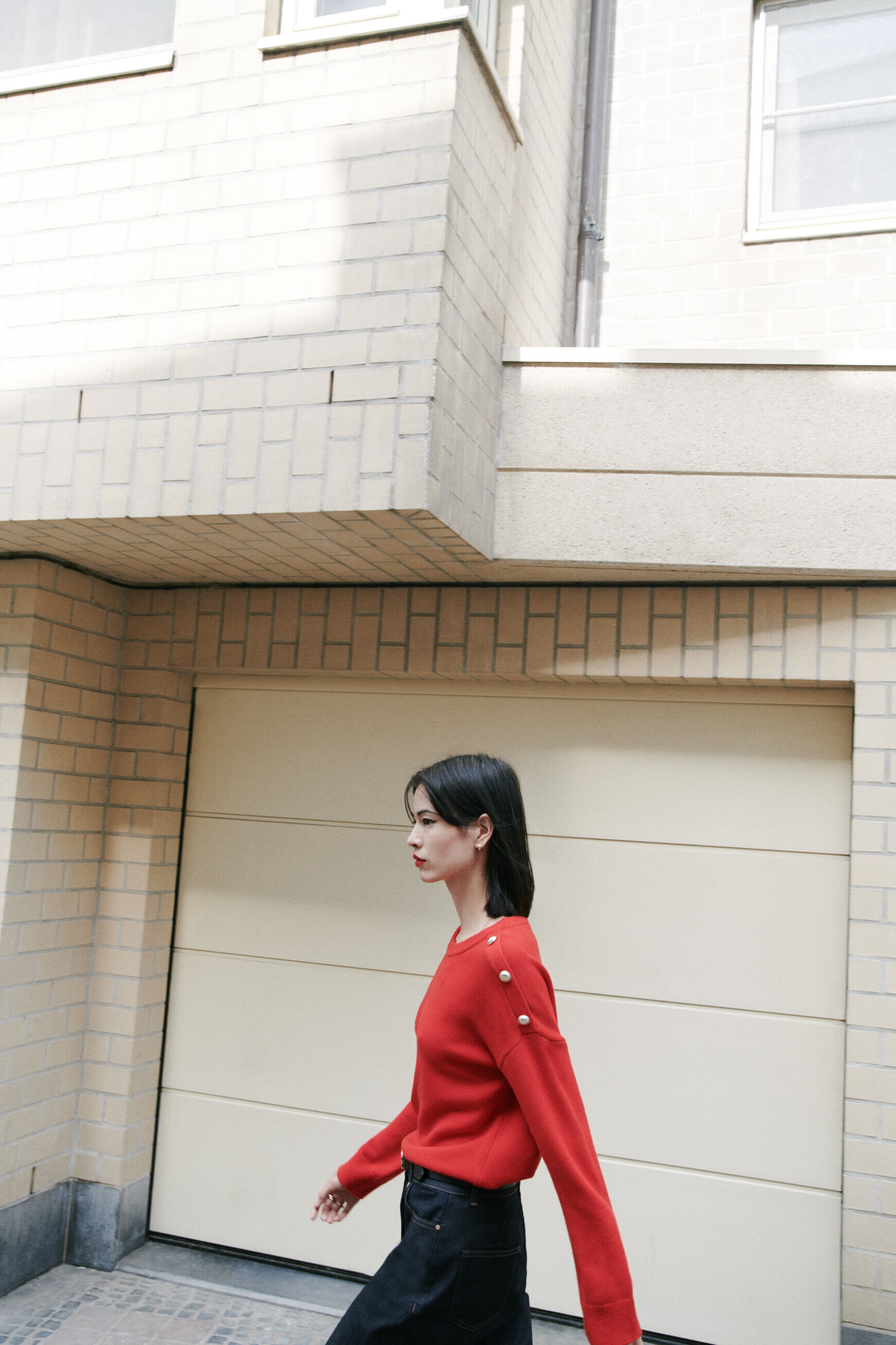 Pull marilou rouge femme