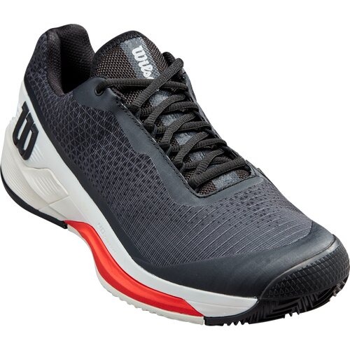 HERREN TENNISOUTDOORSCHUHE RUSH PRO 4.0 CLAY BK/WH/POPPY RED