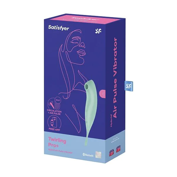 Satisfyer Massager Twirling Pro Connect App Mint UK