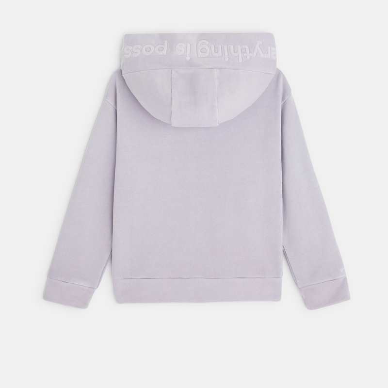 Gilet lilas confetti CONFETTI pigments naturels violet mixte