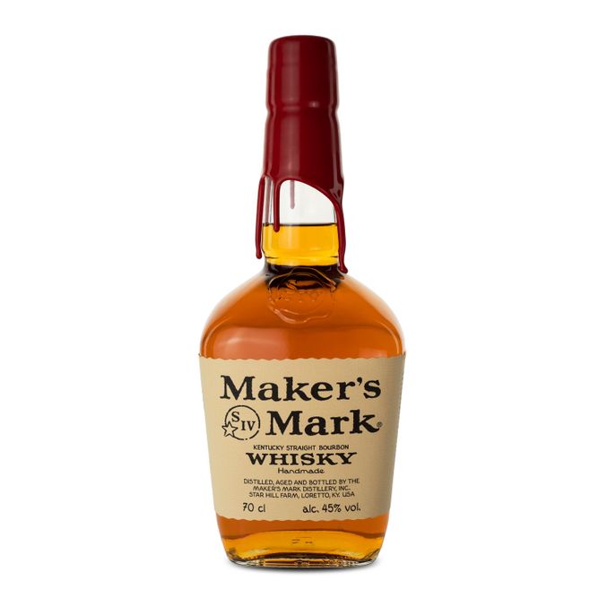 Maker's Mark Kentucky Straight Bourbon Whiskey Handmade 0,7l