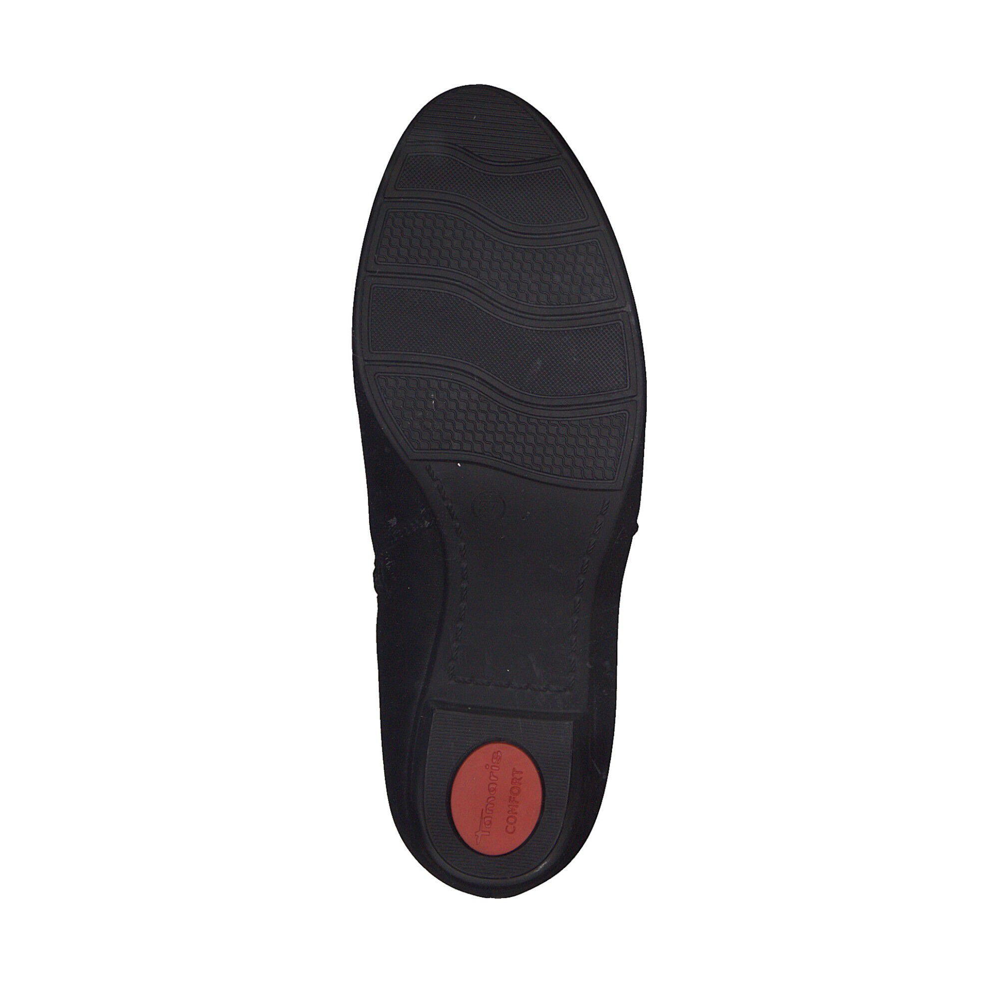 Bottines zippées dessus cuir
