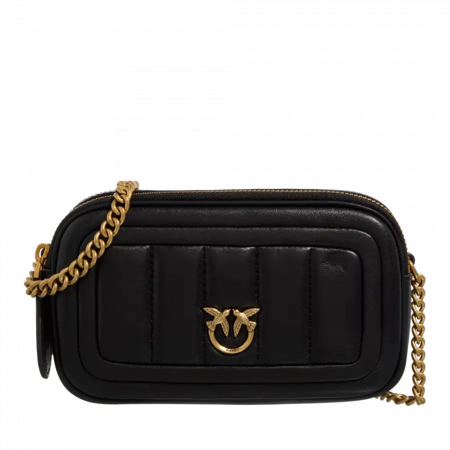 Pinko - Pinko Shoulder Bags Textil Black - schwarz