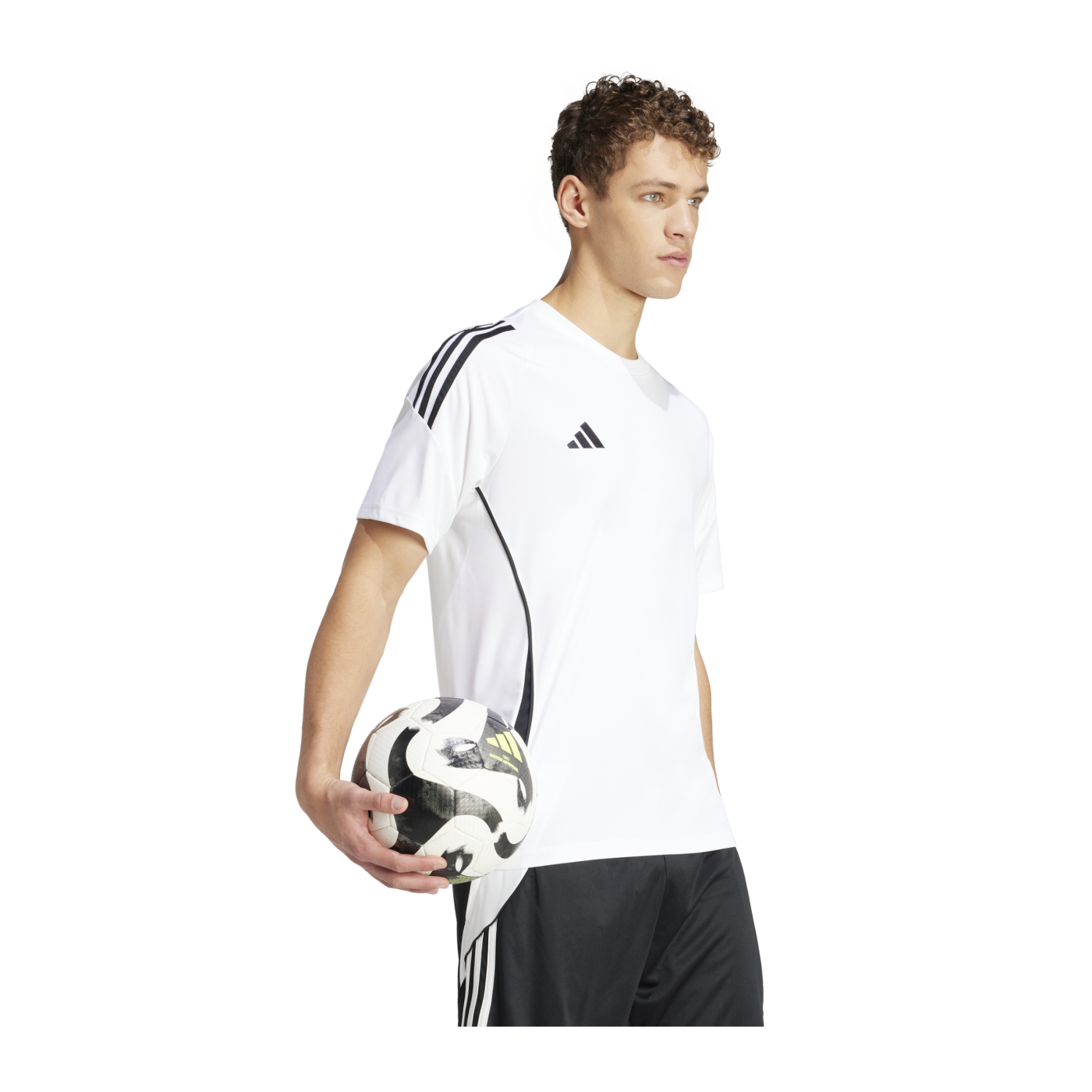 adidas Tiro 24 Trikot Weiss Schwarz