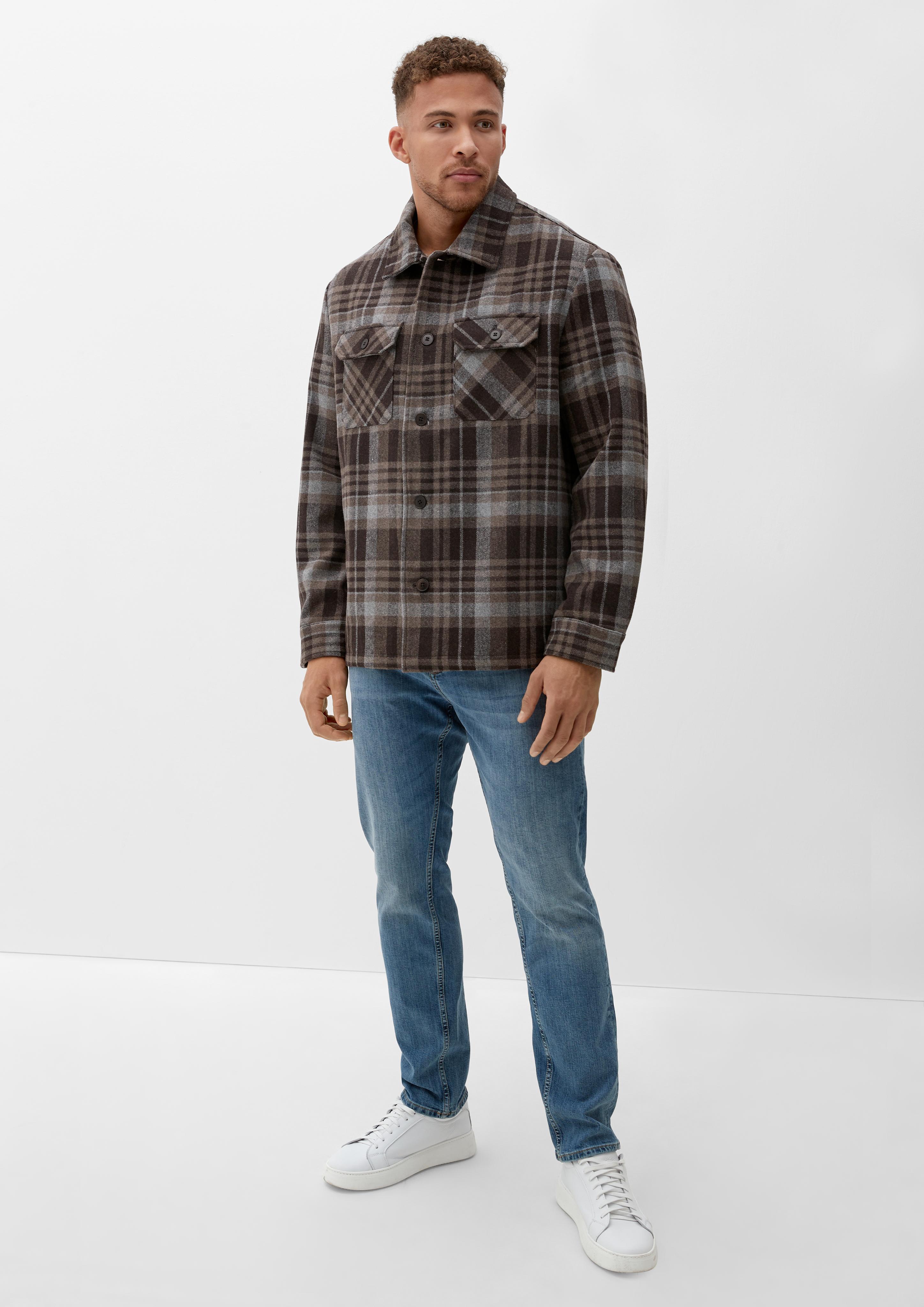 Overshirt aus Wollmix  2119707-86N4