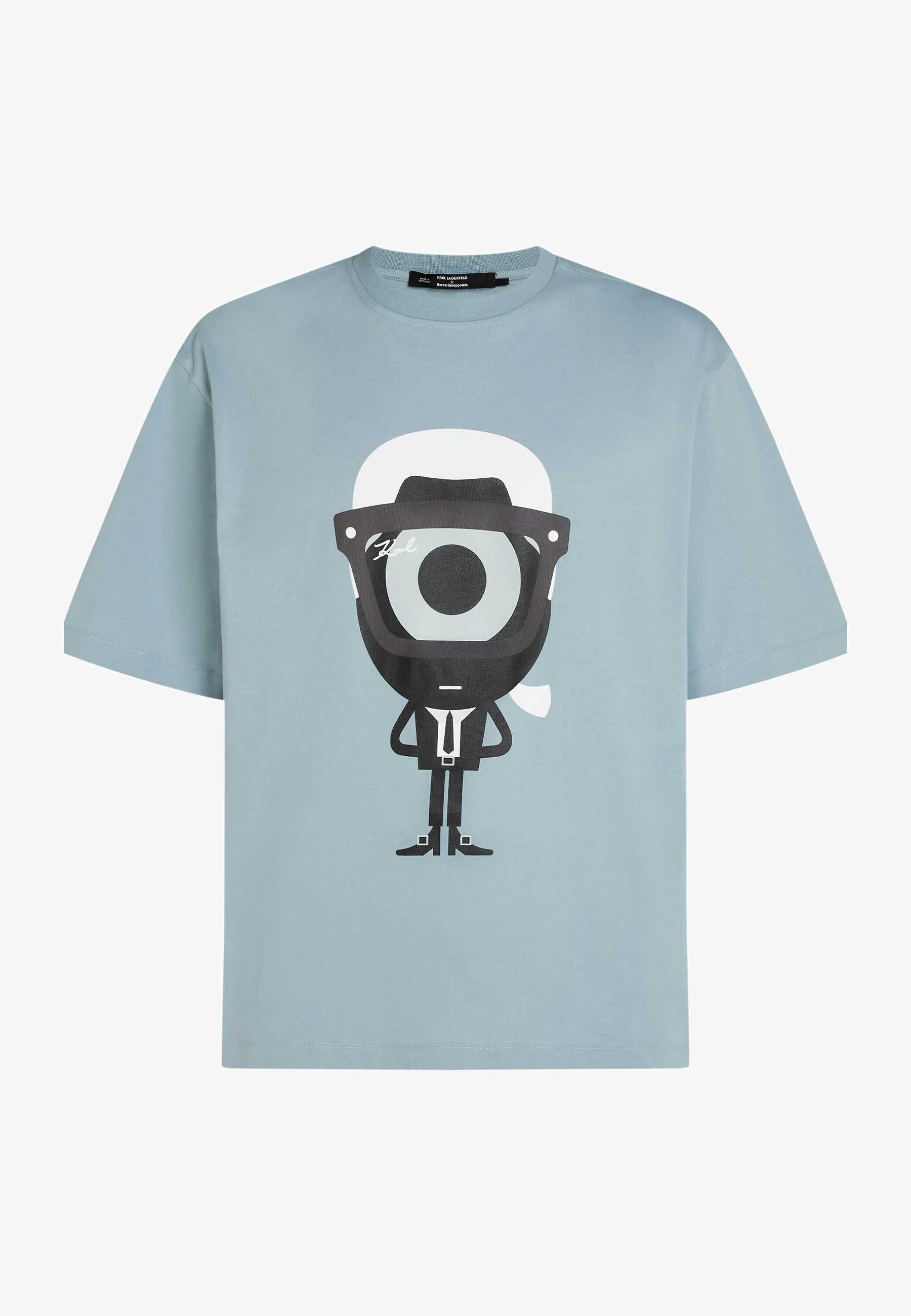 KARL LAGERFELD x DARCEL DISAPPOINTS OVERTamañoD - Camiseta con estampado