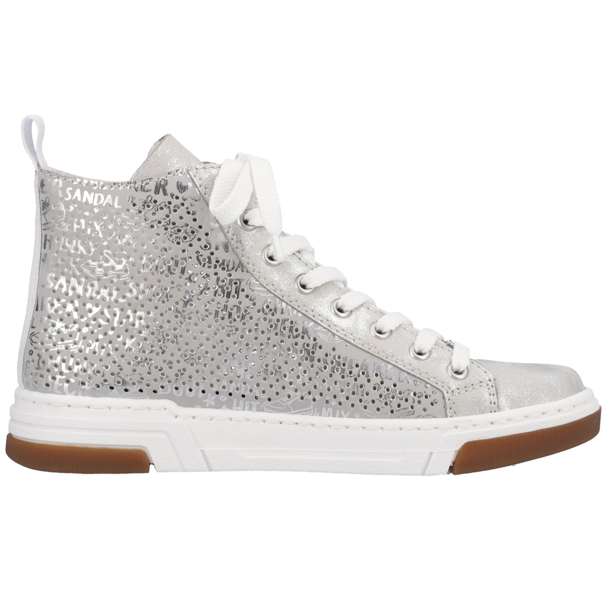 Rieker N3945 Sneaker mid grau