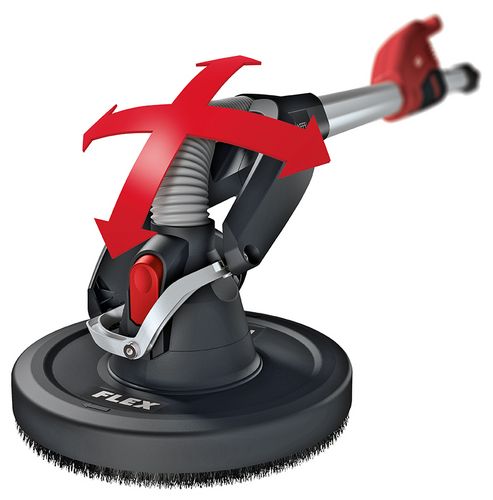 Szlifierka żyrafa Flex-tools 494534 GE 7 + MH-R + SH do ścian i sufitów z wymiennymi głowicami