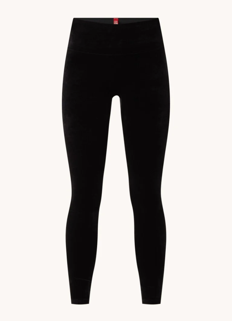 Legginsy SPANX z wysokim stanem i aksamitem