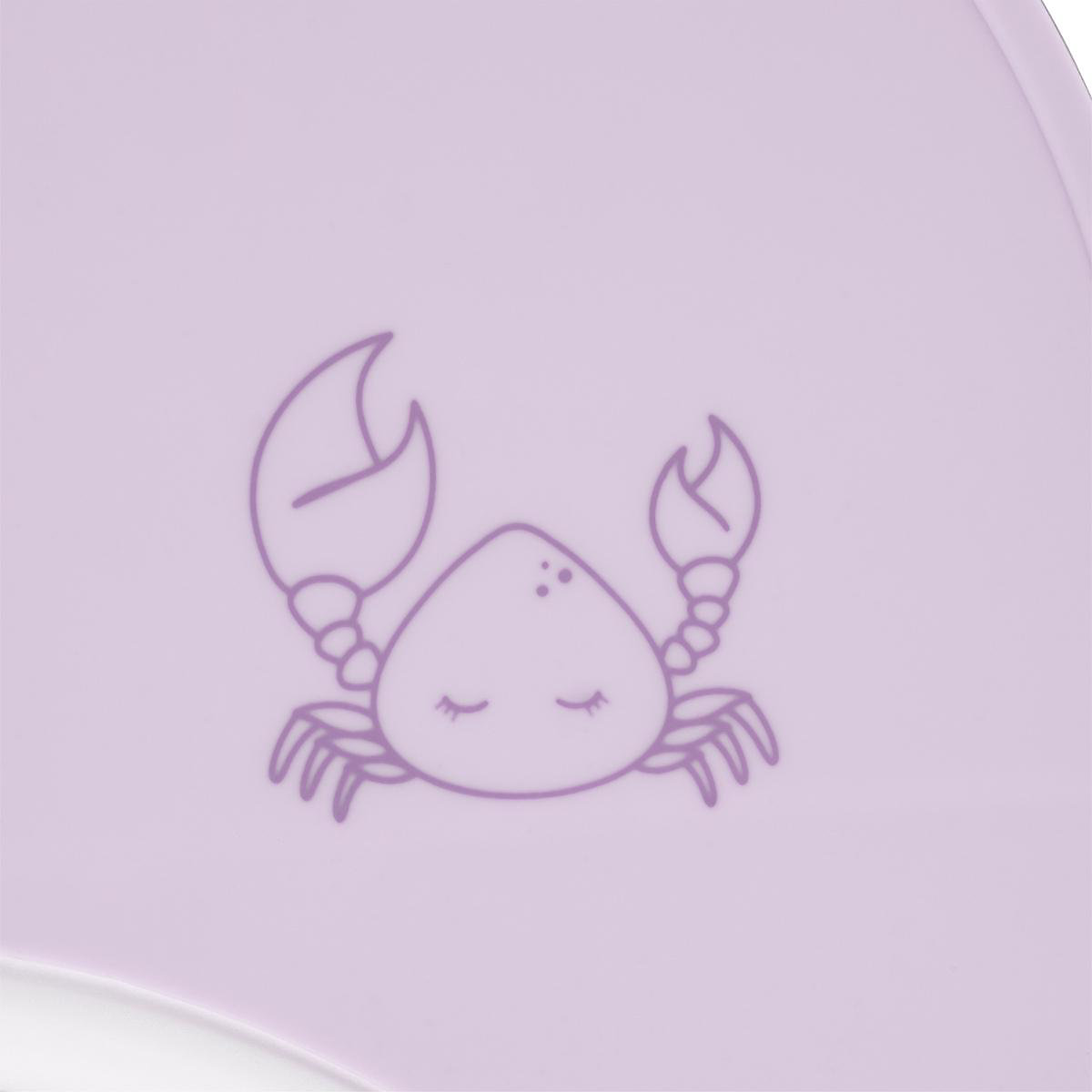 Kinder-Silikon-Platzdeckchen, Crab Lavender