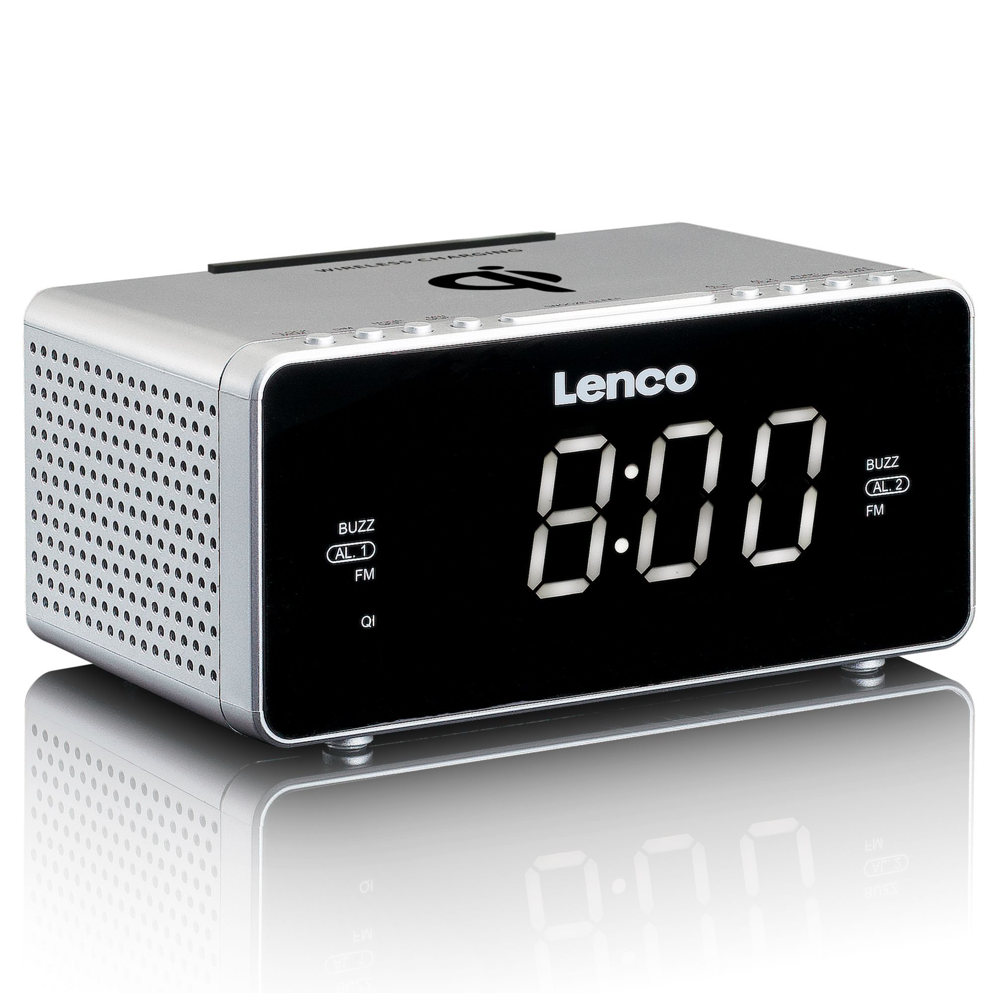 Lenco CR-550 Stereo FM Weckerradio