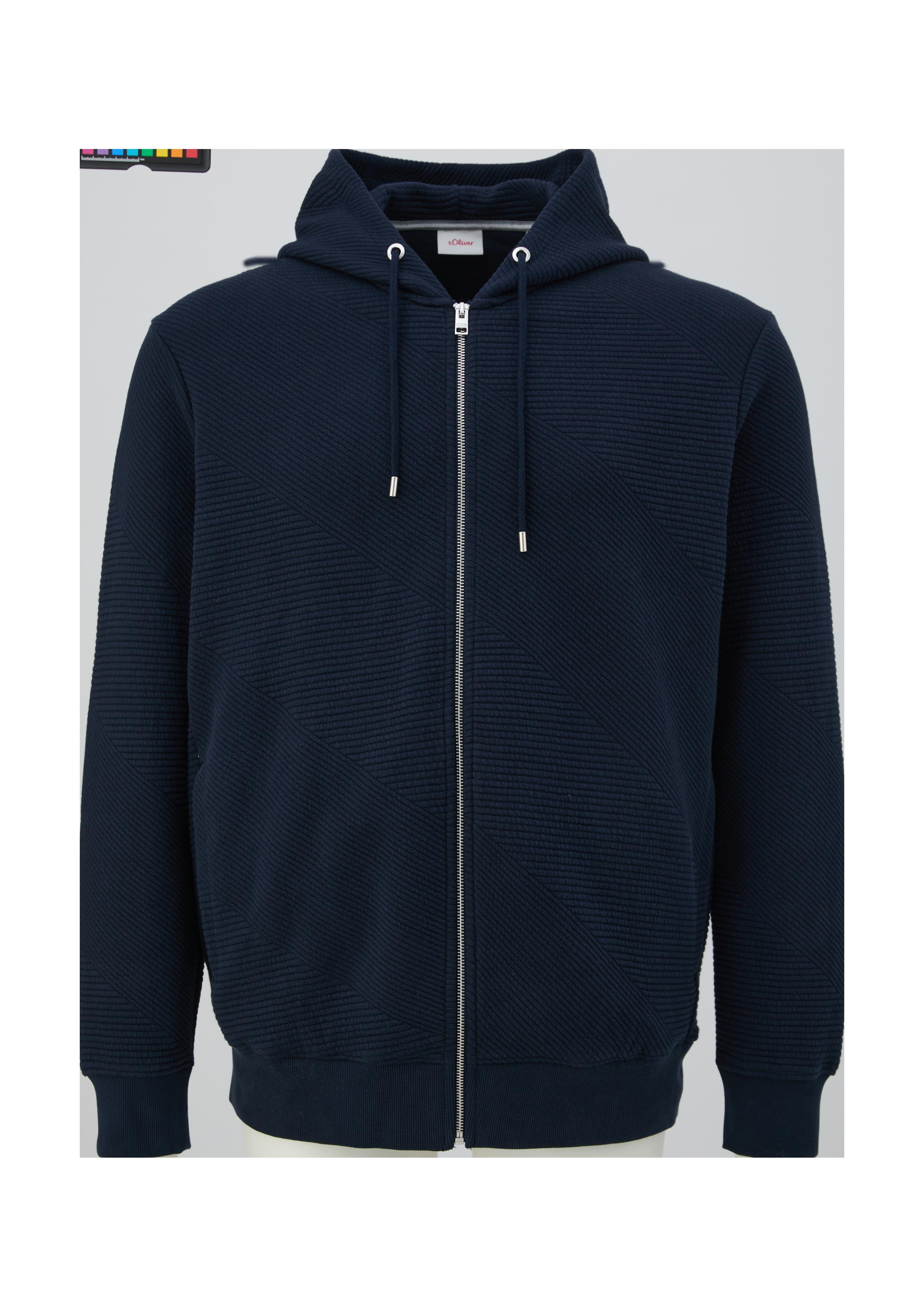 Kapuzenjacke mit Strukturmuster  2143407-5978