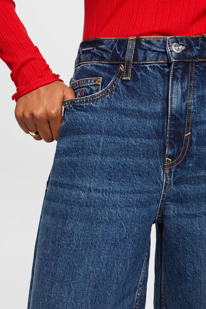 Retro-Hose mit weiter Passform und hohem Bund