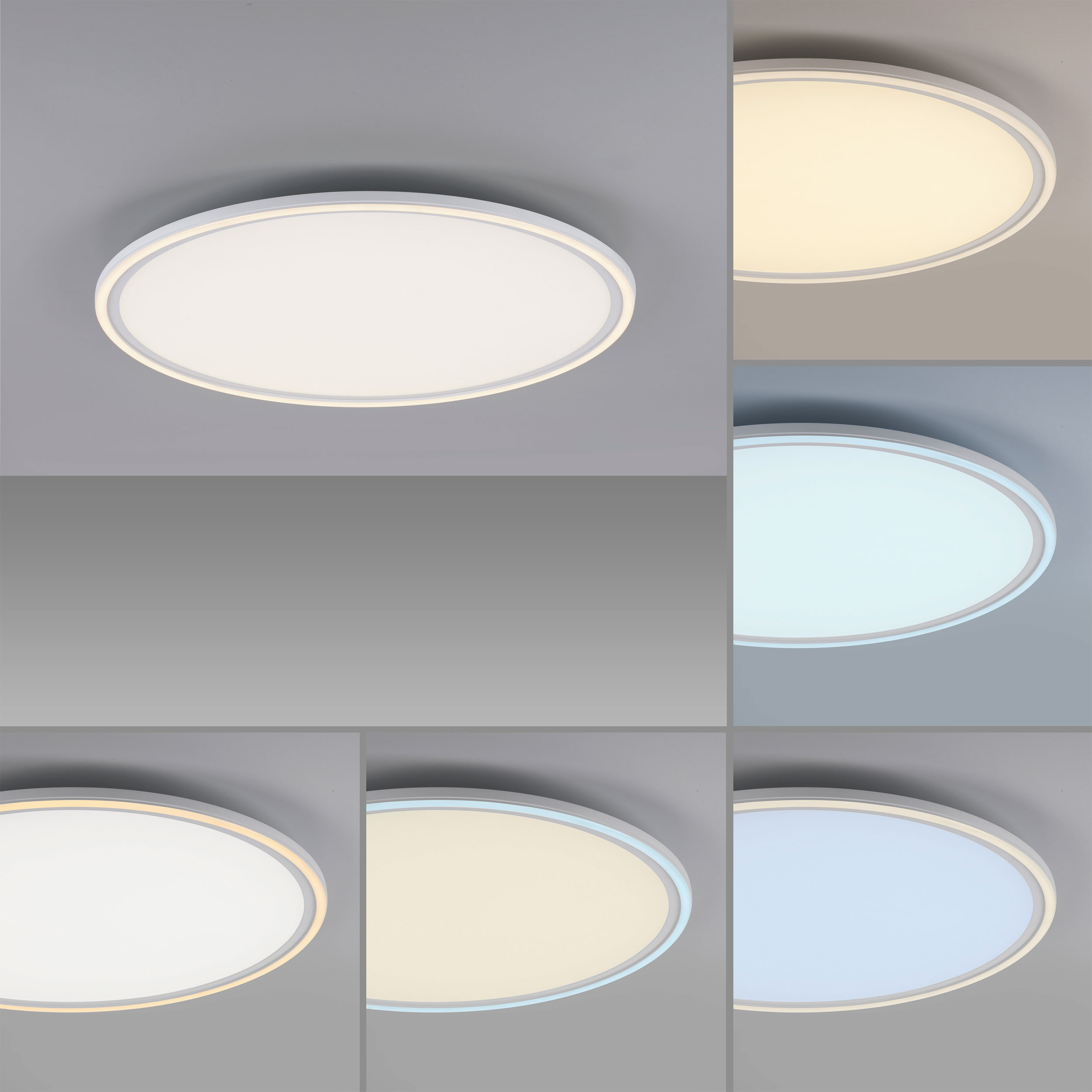JUST LIGHT.LED-Deckenleuchte 2flg