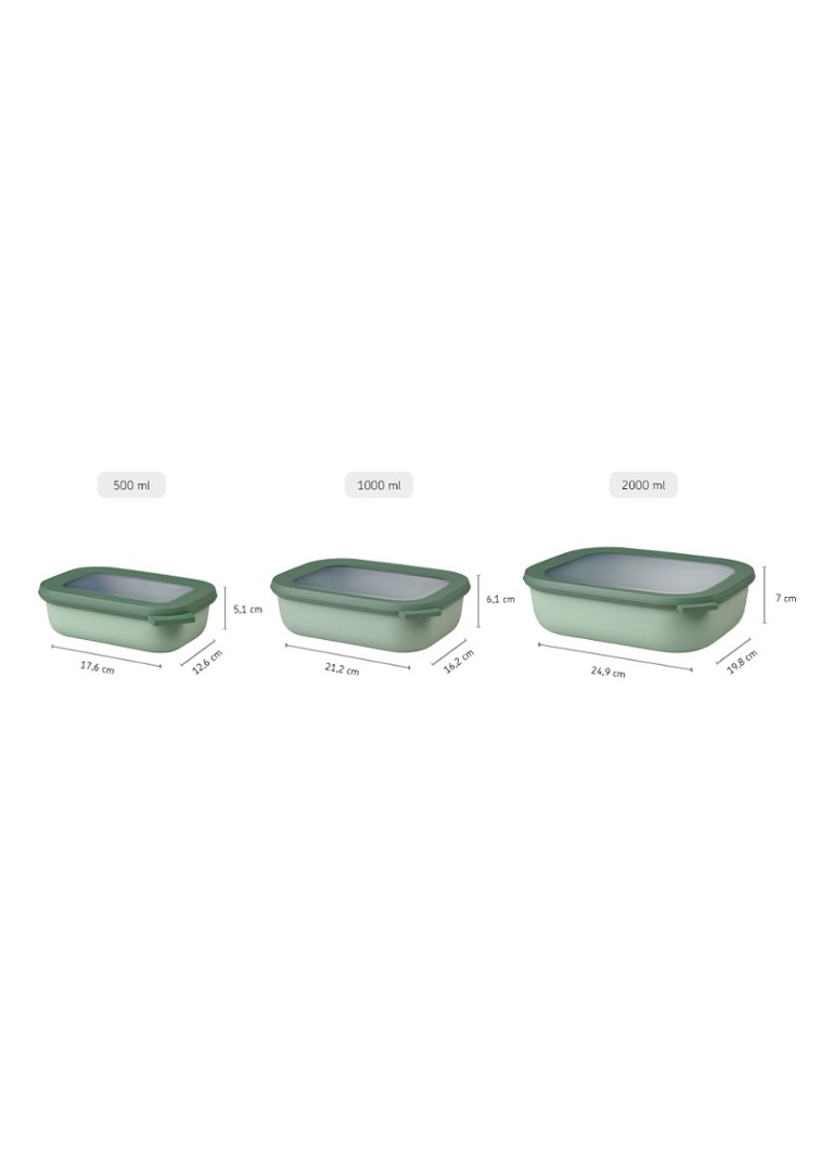 Mepal Multibowl Cirqula food storage container 50 cl