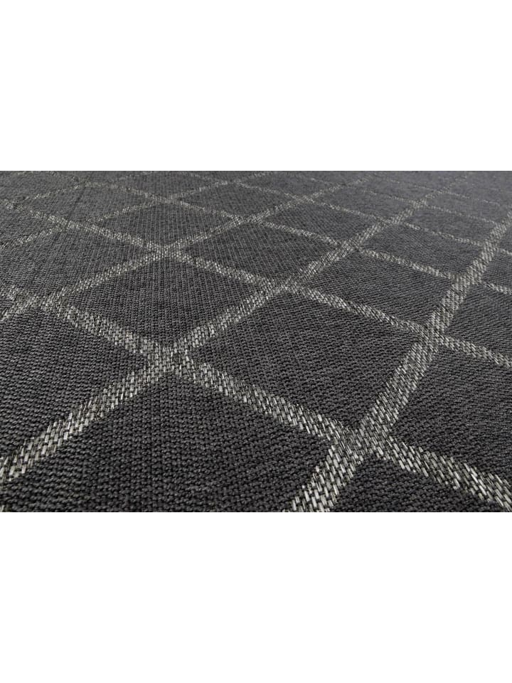ESPRIT Outdoorteppich Sparkle in anthrazit silber günstig kaufen