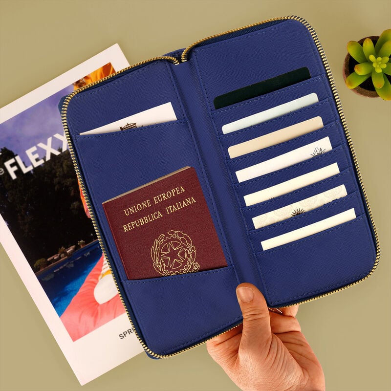Peňaženka na cestovné doklady - RFID blokovanie