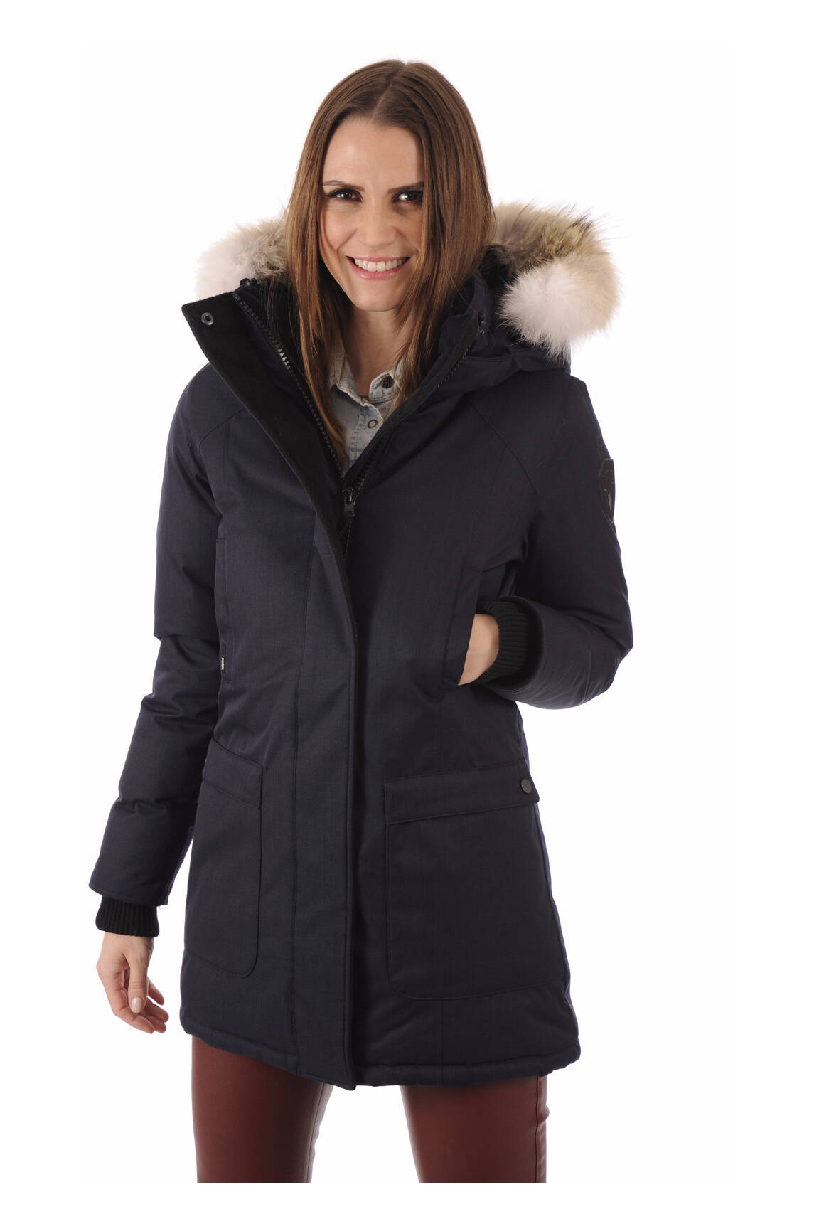 Nobis Doudounes Femme couleur bleu