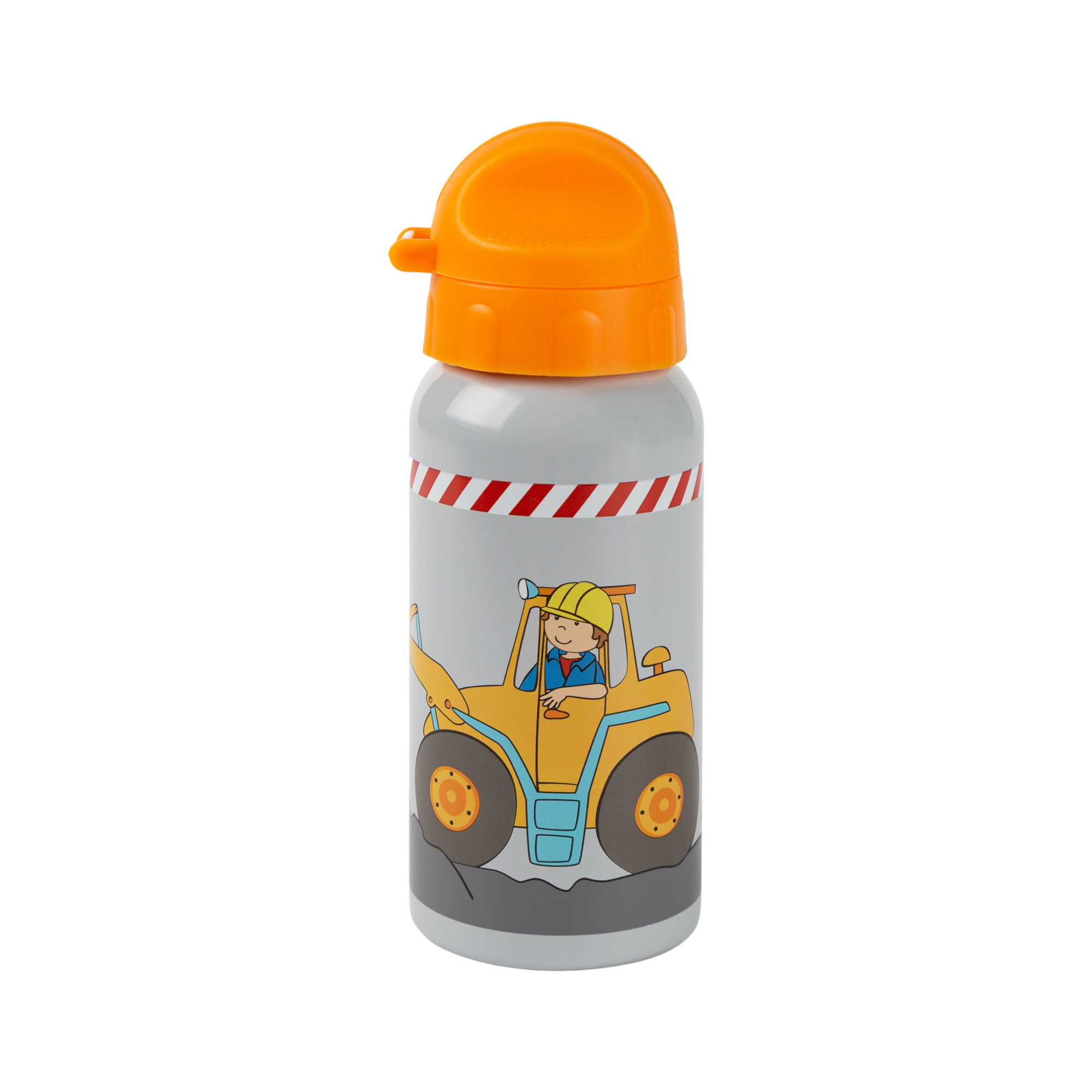 Kinder Edelstahl-Trinkflasche Bodo Bagger