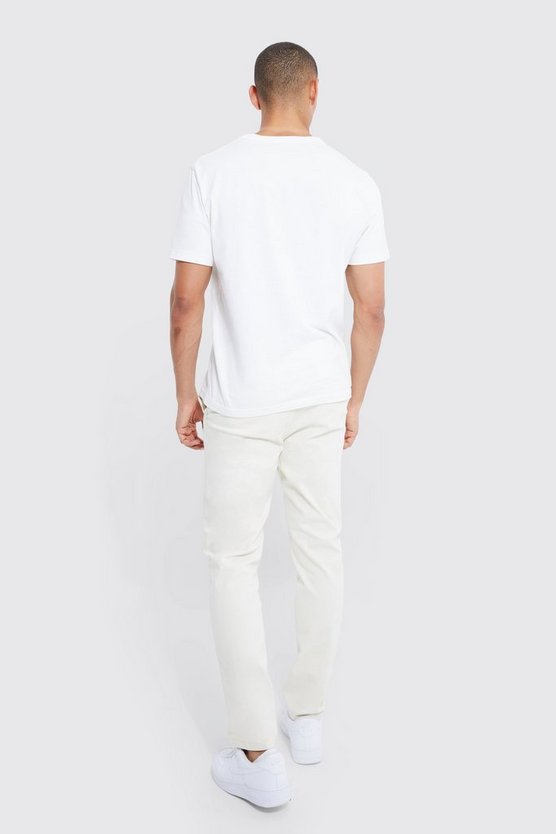 Slim-Fit Stretch Chino-Hose