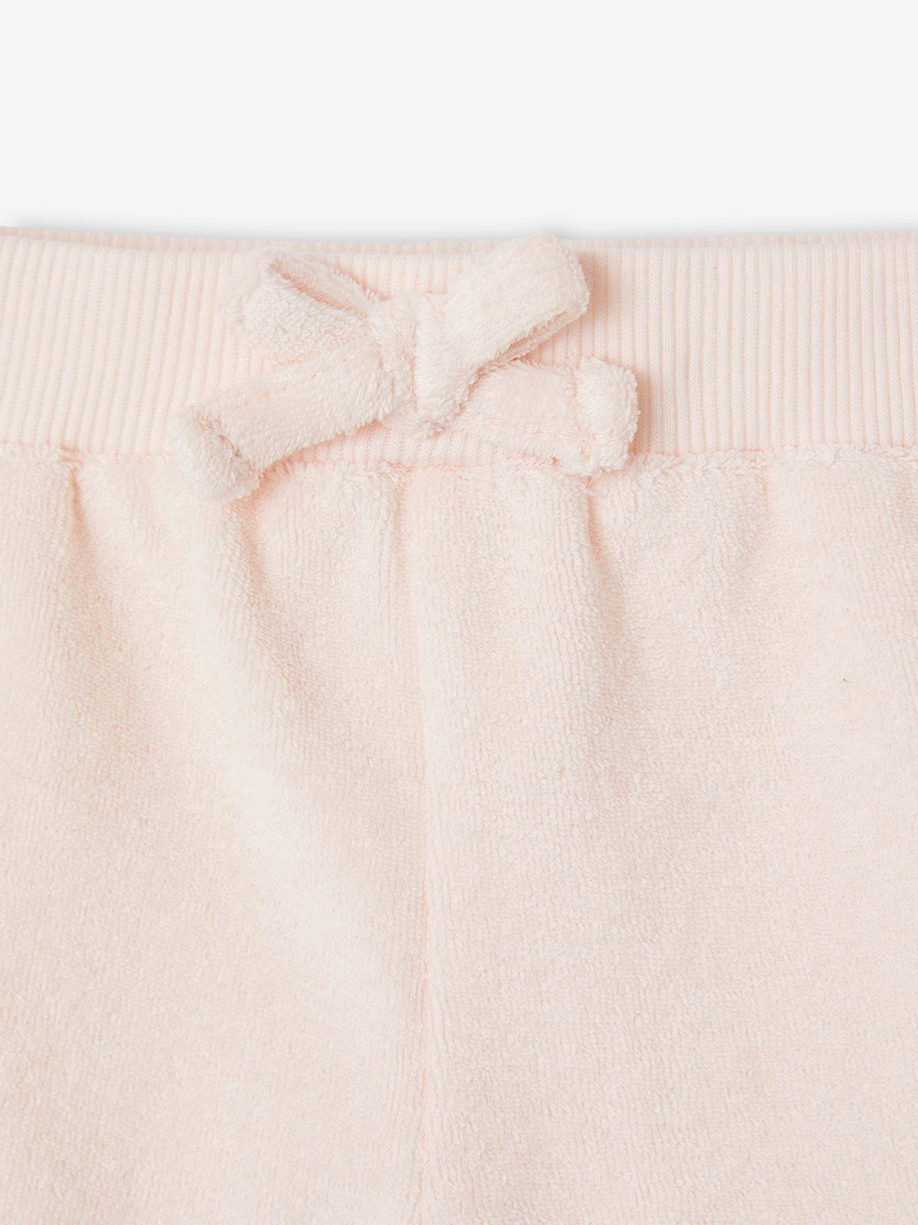 Vertbaudet 4er-Pack Baby Shorts aus Frottee Oeko-Tex - hellrosa