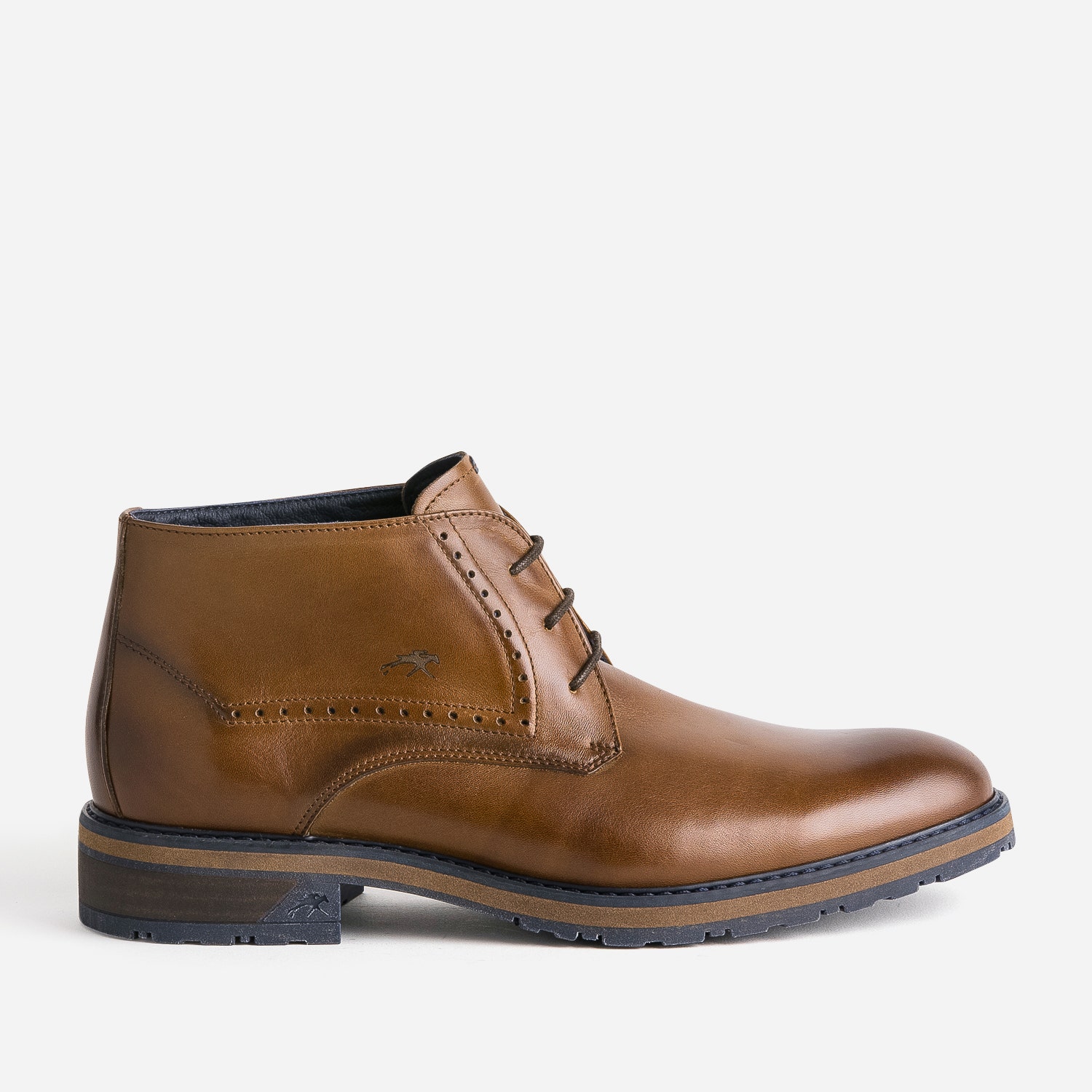Chukka boots FLUCHOS marron en cuir