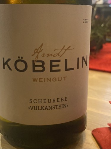 Weingut Arndt KöbelinVulkanstein Scheurebe 2022
