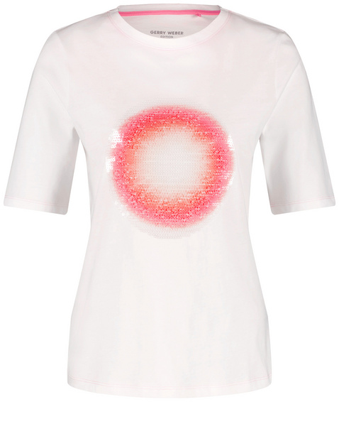 Nachhaltiges T-Shirt mit Pailletten