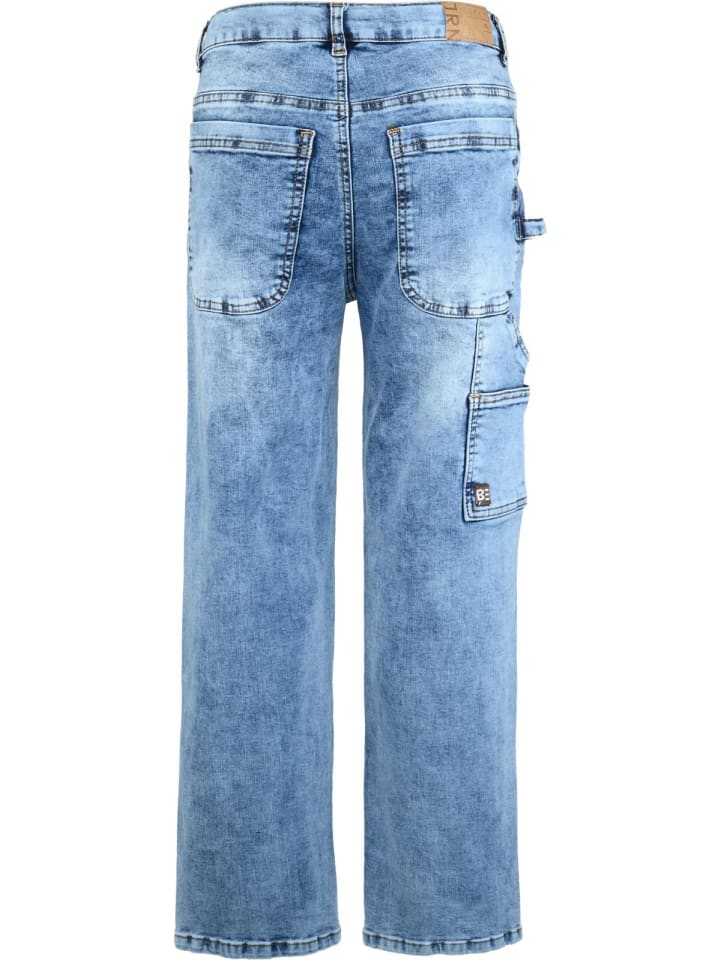 Blue Effect Baggy Jeans slim fit - schmaler Bund in medium blue günstig kaufen