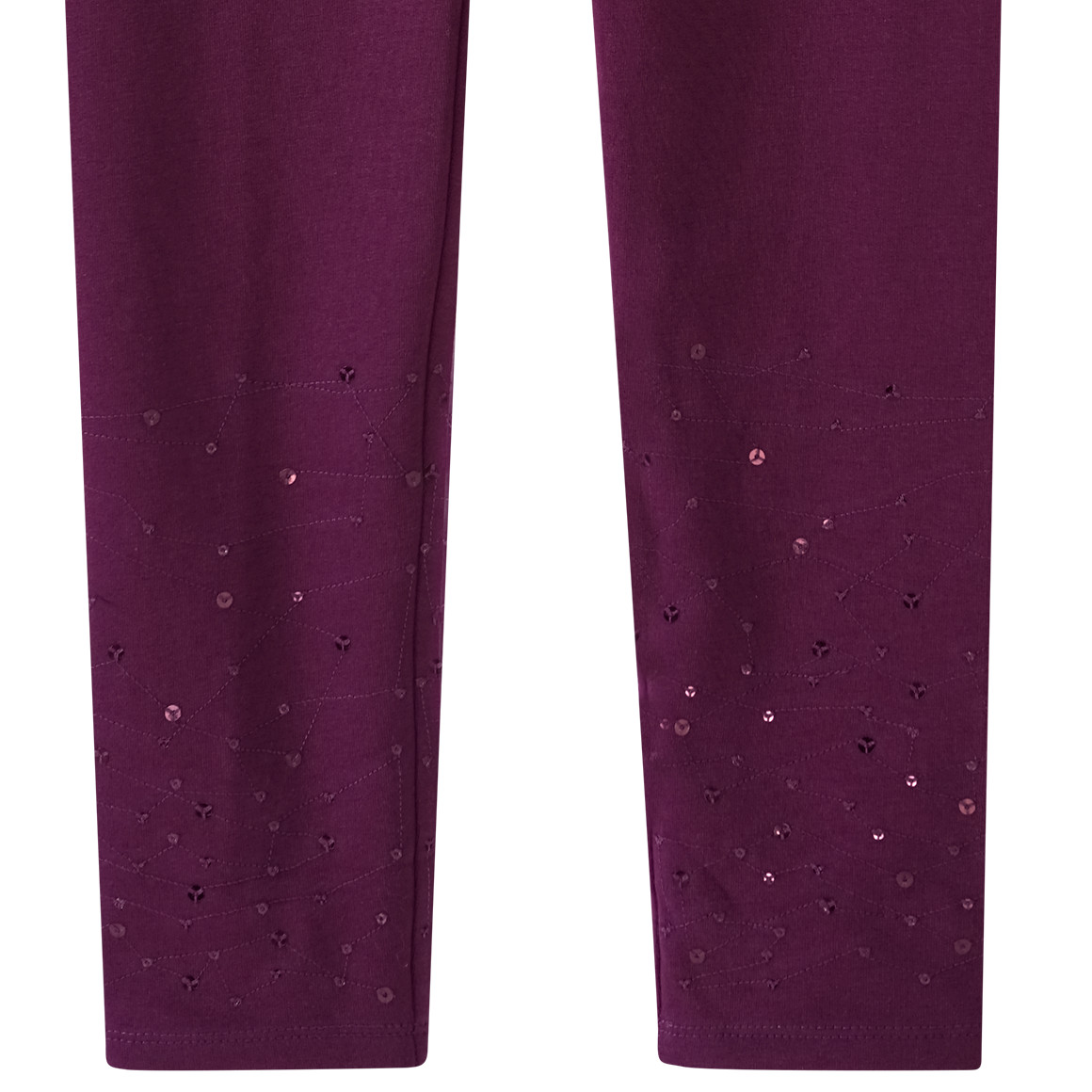 Mädchen Leggings mit Pailletten